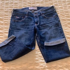 Hollister denim capris